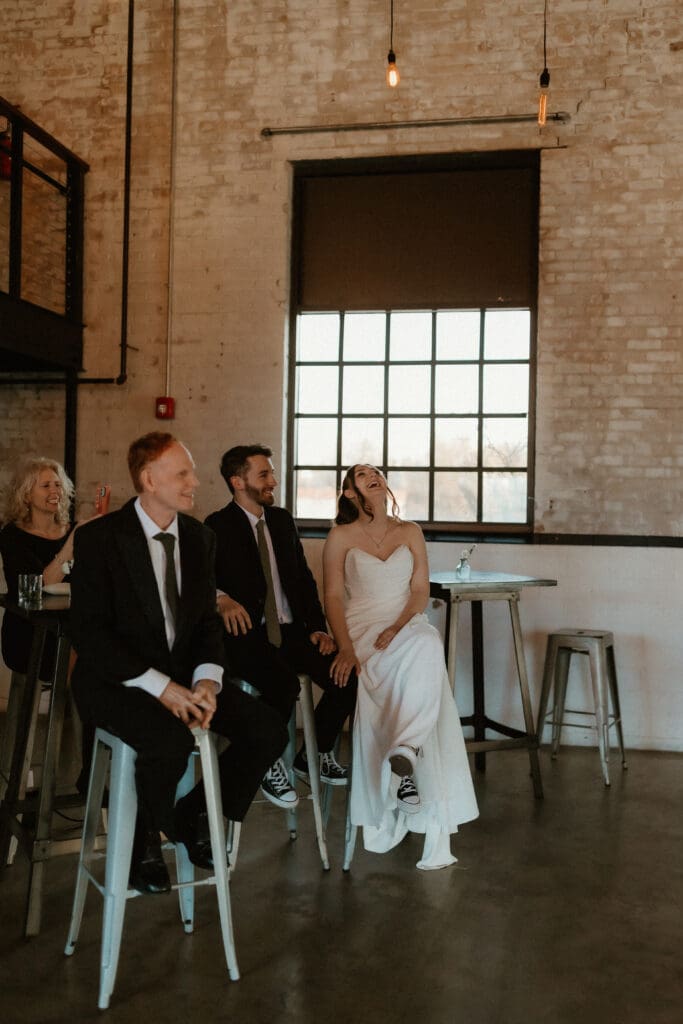 wedding reception photography in south bend 